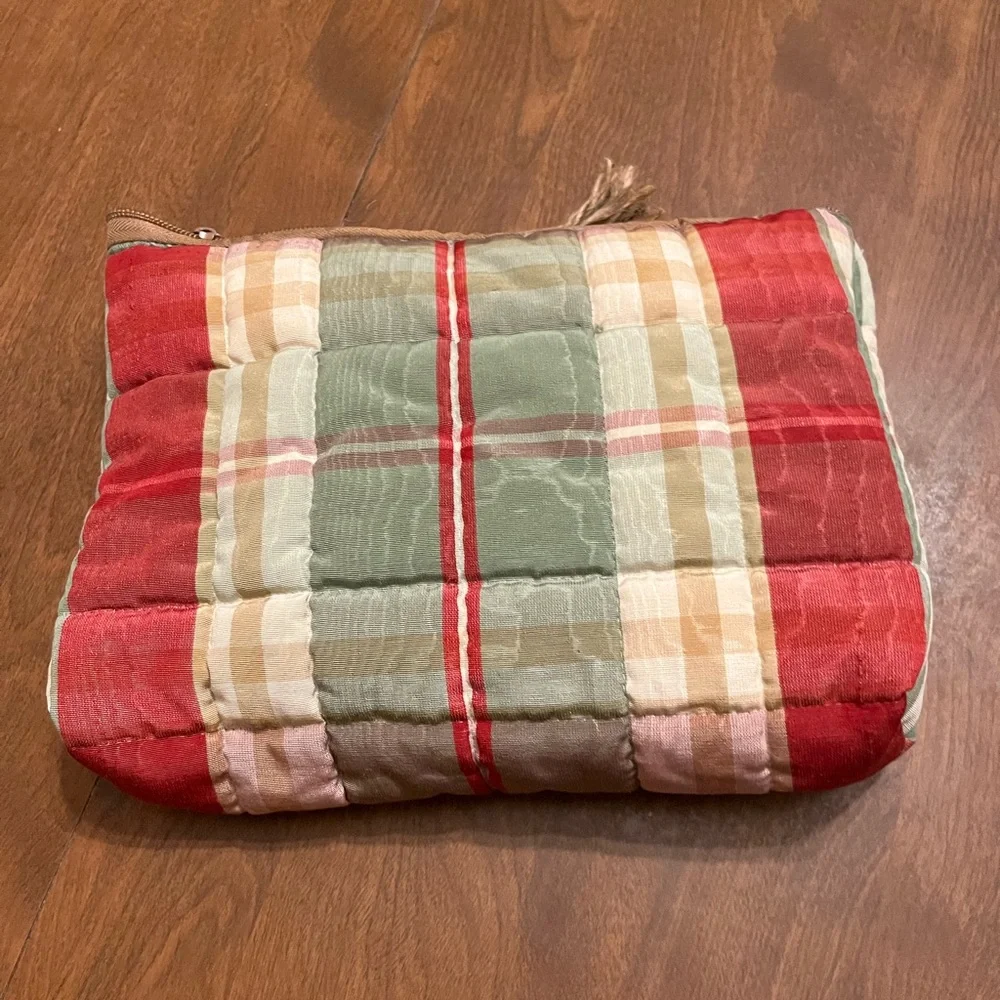 Patchwork Quilted Cosmetic Bag - Picture 2 of 4
